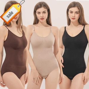 Sling One-piece Shapewear with Lifting Arms Contracting Abdomen and Buttoning Up After Opening the Belt Shaping Waist Delivery
