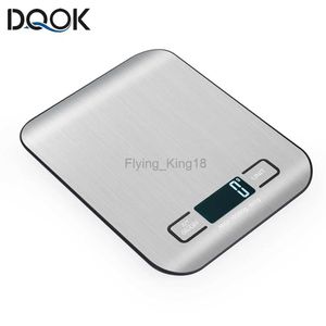 Household Scales Kitchen Scale Stainless Steel Weighing For Food Diet Postal Balance Measuring LCD Precision Electronic Scales 240322