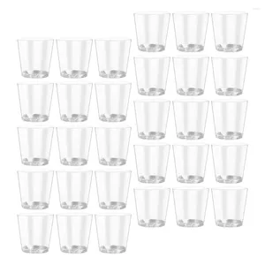 Disposable Cups Straws 100 Pcs Plastic Glasses S Multi-function Water Mug Multipurpose Cup Drinking Beverage