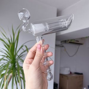 Heady Glass Hammer Pipe Smoking Bongs Bubbler Ölbrenner Dab Rig Wasserpfeifen zum Rauchen von Shisha-Zubehör