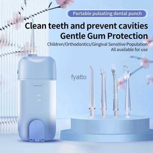 Diğer Aletler Oral Irrigator Taşınabilir Diş Su Jeti USB Şarj Elektrikli Su Yıkayıcı 200ml Su Deposu Su Geçirmez Diş Temizleyici H240322