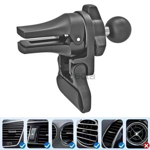 Cell Phone Mounts Holders 17mm Ball Head Car Air Vent Mount Clamp Base Universal Car Air Outlet Mobile Cellphone Holder Auto Phone Stand Support Base 240322