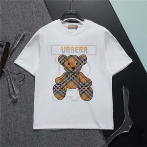 새로운 Rhude Mens T 셔츠 고품질 테스 디자이너 캐주얼 패션 짧은 슬리브 유럽 미국 남성 여성 둥근 목 T 셔츠 미국 크기 M-3XL A25