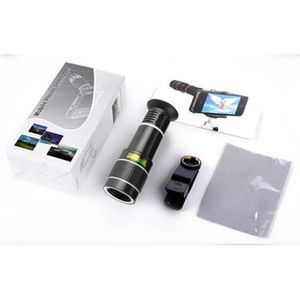 2024 1 pçs 20x zoom lente do telefone móvel 360 graus grande angular len kits de câmera para samsung xiaomi huawei clipe lente da câmera