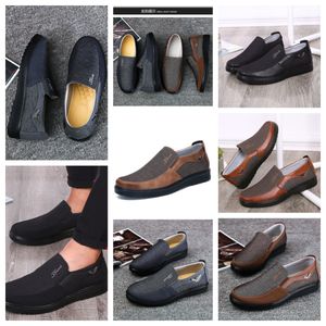 Casual Shoes GAI sneaker sport Cloth Shoes Men Formal Classic Top Shoes Soft Sole Slipper Flat Leather Men Shoes Black comfort soft sizes 38-50