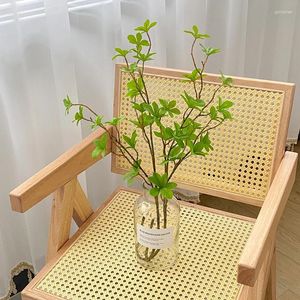 Kwiaty dekoracyjne japoński styl minimalistyczny Flowerartificial zielone liście rośliny do domu w domu