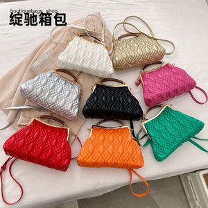 Designer Handbags for Women New Womens Bag Handbag Shoulder Bag Diagonal Straddle Bag Clip Womens Bag
