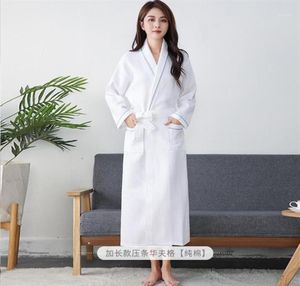 Kadınlar039S Placowear Sonbahar Waffle Pamuk Seksi Cobstes Kadın Yüksek Kaliteli El Kimono Soyun Sauna Spa Ev Binyaplar Robes136314750