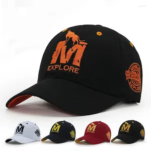 Ball Caps Snapback Hats Men Unisex Sunhat Hat Summer Women Letter M Hockey Baseball Hip Hop For 2024