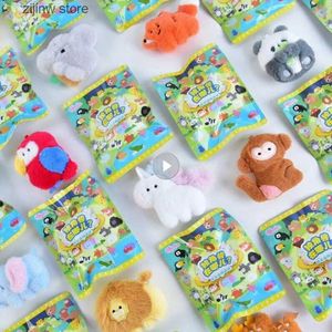 Fridge Magnets Random Packaging Box Cute Plush Fridge Magnet Land Animal Blind Bag Cute Sticker Simple Sticker Strong Fridge Magnet Decoration Y240322