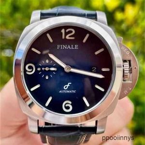 남자 시계 Paneraiss Peinahai Lumino 시리즈 Pam Finale Automatic 44mm Sapphire WN-RWB3