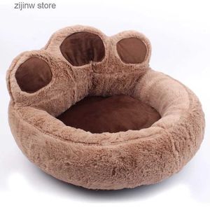 canis canetas cama de cachorro canil produtos para animais de estimação acessórios tapete acessórios para raças pequenas cães sofá cestas gatos almofadas camas de cachorro médio grande y240322