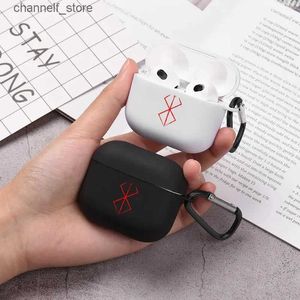 إكسسوارات سماعة الأذن النمط الأحمر AirPods Case Black White Cover for Earphone for AirPods 1 2 AirPods3 for AirPods Pro2 Case Gift for Boyfriend Meny240322