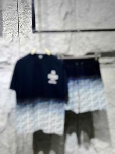 24SS Frühfrühlings-Jeanshemden für Herren, Shorts, Italien, Paris, Männer, Frauen, High Street Fashion, kurze Ärmel, OS-T-Shirts, Sommer, atmungsaktiv, T-Shirt zf0322