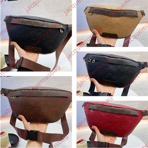 Discovery Bum Bags Women Men Designer Belt Bag Fanny Pack Midjeväskor Bumbag Axel crossbody Wallet Chest Packs Dams Quality Leather Letter Prägling Hobo Purse