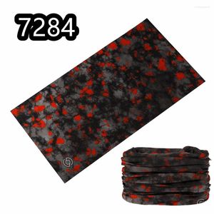 Bandanas 3d Ghost Skull Bandana Neck Gaiter Head Shield Summer vandring Scarves Tube Balaclava Breattable Sun Guard pannband