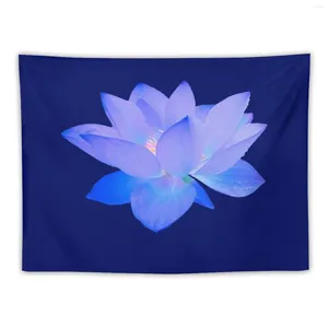 Tapissries Blue Lotus Flower - Meditation and Yoga Tapestry Room Decoration Wall Art