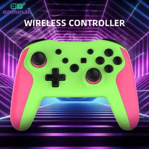 Game Controllers Joysticks Gaminjr wireless controller joystick with 6axis dual vibration wakeup no delay BT gaming board suitable for Nintendo Switch PC TV boxY24
