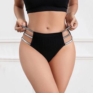 Calcinha feminina lingerie para senhoras renda estiramento macio tangas sólida cintura baixa briefs respirável sem costura roupa interior mulher