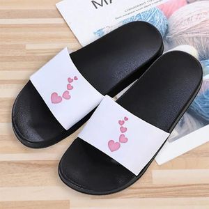 Slippers Valentine's Day Shoes Sandals Women Fashion Woman Graphics Printed Lady Summer For Mujer