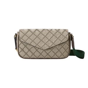 Lyxdesigner Mini Bag Women Axel Bag Female Canvas Clutch Pochette Classic High Quality Purses Famous Brand Crossbody Wallet