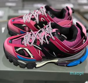 2024 nuove scarpe da ginnastica nere Scarpe da ginnastica in pelle di gomma Scarpe da ginnastica con piattaforma stampata in nylon Taglia 35-45