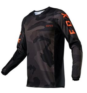 2021 MEN039S Downhill Jerseys Hpit Mountain Bike koszulki offroad dh motocyklowa koszulka motocross wyścigowa wyścigowa Racing 9069385