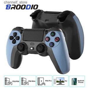 ゲームコントローラージョイスティックBroodio Wireless Controller for /Slim /Pro Wireless GamePad互換性のあるAndroid PC Bluetooth GameTicks for Consoley240322