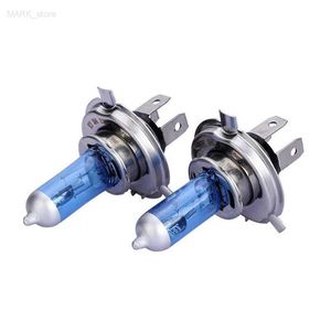 Altre luci per auto 2 pezzi H4 12V 100W 90W Lampada alogena per autoveicoli Lampada a fascio alto e anabbagliante Lampadina per fari automobilistici Xenon 6000K Luce biancaL204