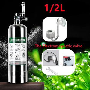 Tools Diy Carbon Dioxide Reactor Kit Aquarium Stainless Steel Co2 Generator System Plants Co2 Cylinder for Plants Fish Aquatic