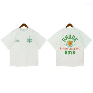 Мужские футболки, качественные летние хлопковые спортивные рубашки с пляжным принтом, мужские футболки для бега с короткими рукавами, свободные большие размеры для мальчиков