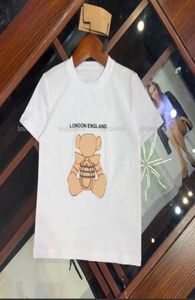 Children Tshirts Summer Short Sleeve Shirt Baby Girls Boys Letter Little Bear Pattern Bottoming Blouses Kids Clothes Tops Tees7157045