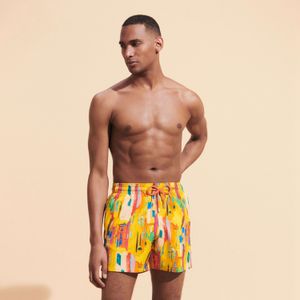 Vilebre Pantaloncini da uomo Bermuda Pantaloncini Boardshorts UOMO SWIM SHORTS TORTUES MULTICOLORES Trunks Uomo Surfwear Bermuda Beach Short Turtles Estate 89809