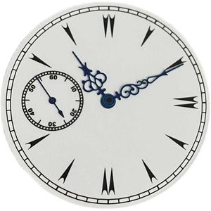 Часы с белой эмалью, ручным циферблатом и иглой 38,8 мм, без подсветки, подходят для eta6497 и ST3600.