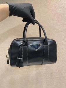 1BA846 new women's handbag high-end custom quality Boston bag cowhide feel soft capacity is full of practical