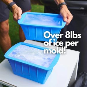 Ice Block Mold Large Box Silicone With Lid Super 240307