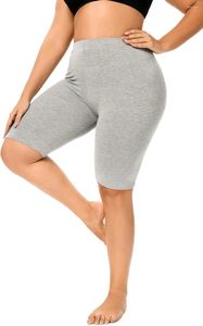 Leggings femininas plus size meia coxa legging macia elástica shorts de renda para roupa íntima/saia feminina