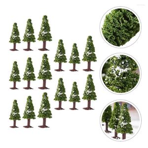 Flowers Pcs Decorative Landscape Scenery Tree Model Christmas Micro Trees S s