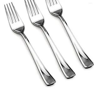 Geschirr-Sets, Party-Besteck-Set, Einwegartikel, für Partys, Picknicks, Büro-Mittagessen, 10er-Pack, Kunststoff-Utensilien-Set, Desserts, Mahlzeiten, Gabeln