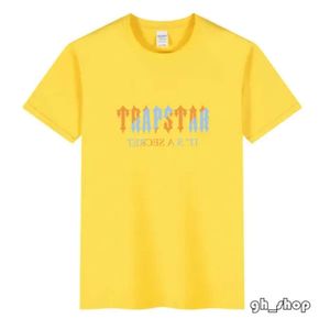 Män Trapstar T-shirt Tracksuit Top Designer Populär mode High Street Cotton Short Sleeve T-shirt Sweatshirt Jumper Breattable för män och kvinnor 1112