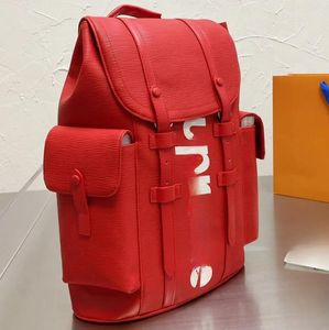 Man Designer Backpack Kobiety luksusowa torba na ramię