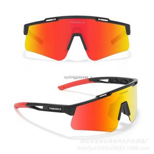 TwinShield Bike Sports Riding Glasses Outdoor Windproof Sandproof Mens and Womens Running Solglasögon