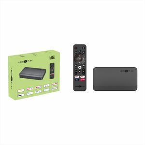 Android 10 ATV Lemon TV H313 med BT Voice Remote Quad Core 5G Dual WiFi 4K 2GB 8GB Smart TV Android Box Set-Top Box