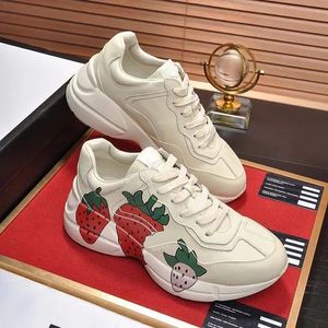 Fashionable flower heel canvas Taz casual shoes floral sneakers shoes for women and men snake and tiger beach shoes retro height increasing shoes