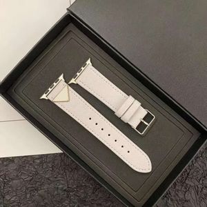 Designers Geometry Watchband Womens Mens Business Watch Strap For Apple Watch Ultra S8 7 6 5 Fashion Casual justerbar Watchband Luxury Watch Band 364