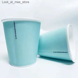 Tazze Tazze 2 pezzi/set di coppia di tazze in ceramica Tazza per acqua in porcellana Tazza in ceramica Regalo di nozze Regalo di San Valentino Regalo di Natale Tazza da caffè 231120 Q240322