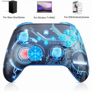 ゲームコントローラージョイスティックwifi xbox one for xbox one/series s x bluetooth 5.3 ios/androidビデオゲームコントローラーコントロールJoysticky240322用ゲームパッド