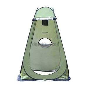 Tält och skyddsrum utomhus baddressing tält hem dusch mobil toalett tält byggnadsfria camping toalett tält dropshipping varm försäljning 2021 240322