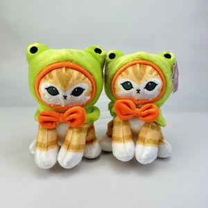 2024 Hurtowa urocza żaba kota Plush Toys Gra dla dzieci w Holiday Gift Gift Doll Nagrody