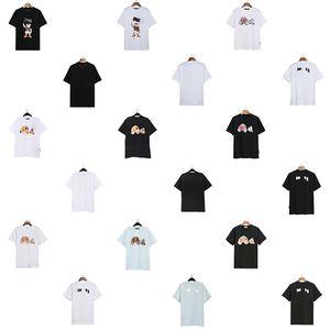 MENS DESIGER T SHIRTS PA T SHIRT Luxury Brand Angels Klädskjortor Skär Off Bear Printletter Cotton Crew Neck Kort ärm Spring Summer TIDE MENS KOMENS TEE TSHIRTS